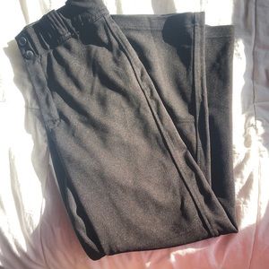 Easton black baseball pants